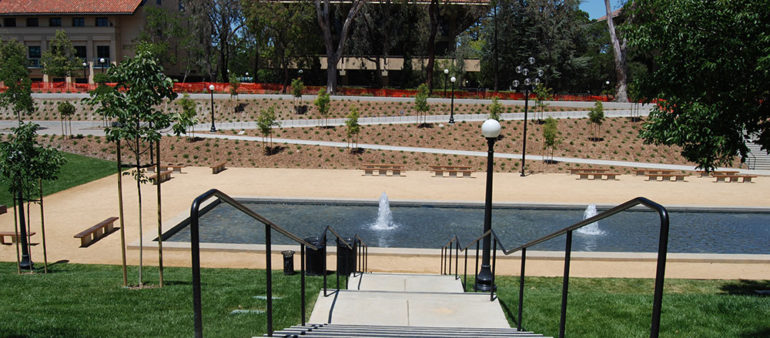 Building Demolition and Park Installation at Stanford University- Terman Engineering Site